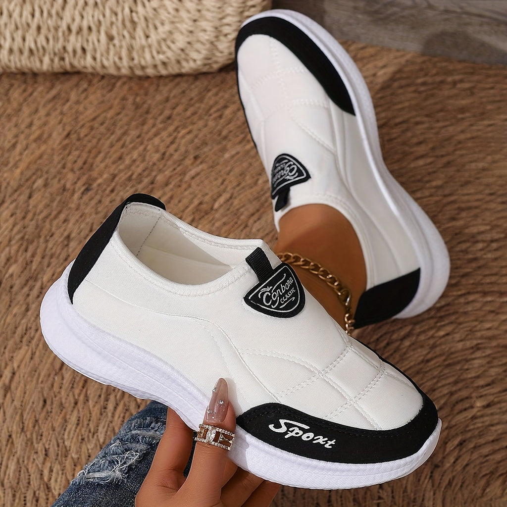 Liora Slip-On — Chalk Mesh