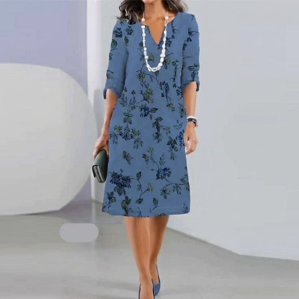 Scarlett | Robe superposée à motif floral