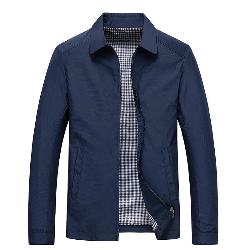The Cael Zip Jacket — Midnight