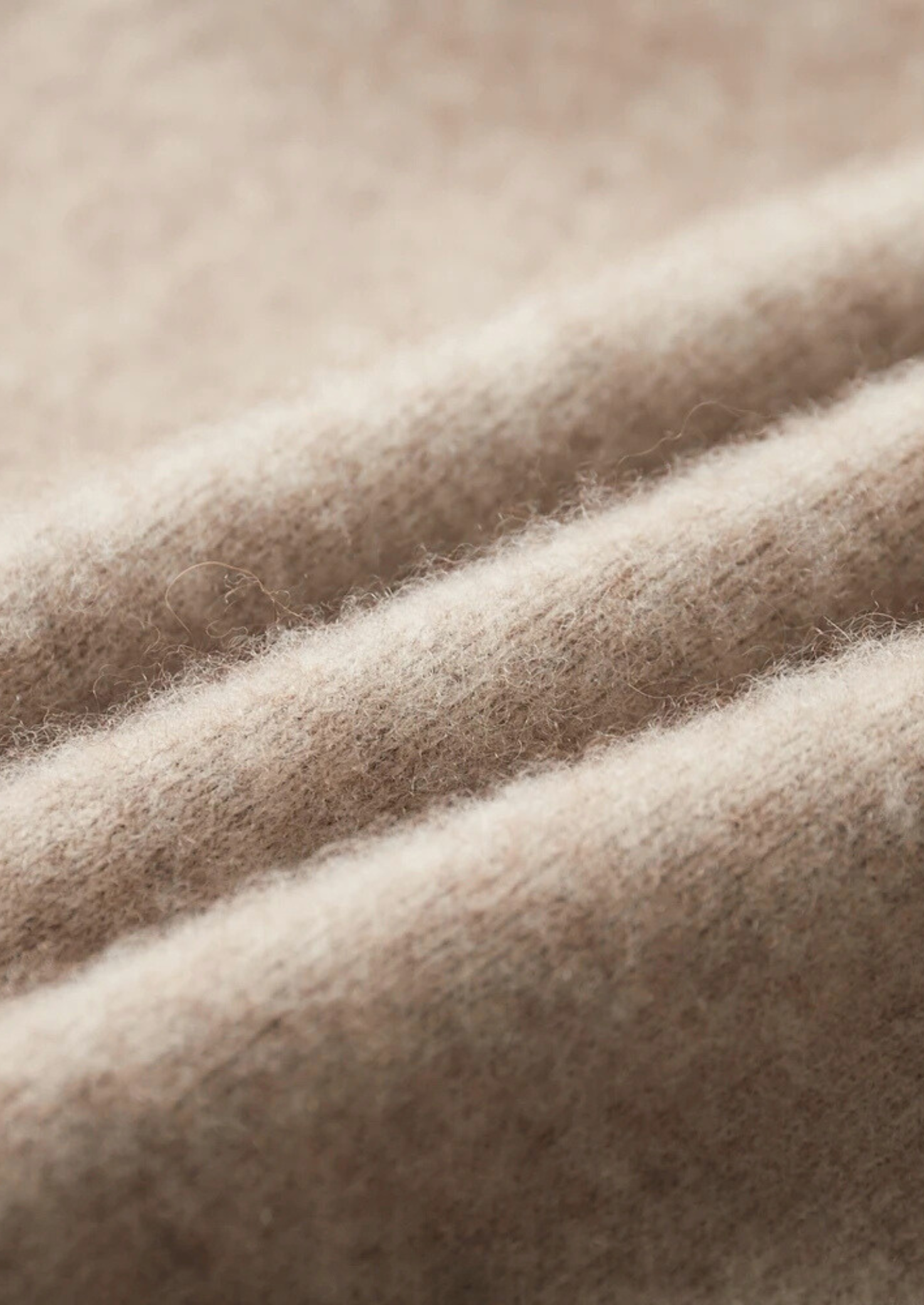 Cardigan zippé bicolore en cachemire premium