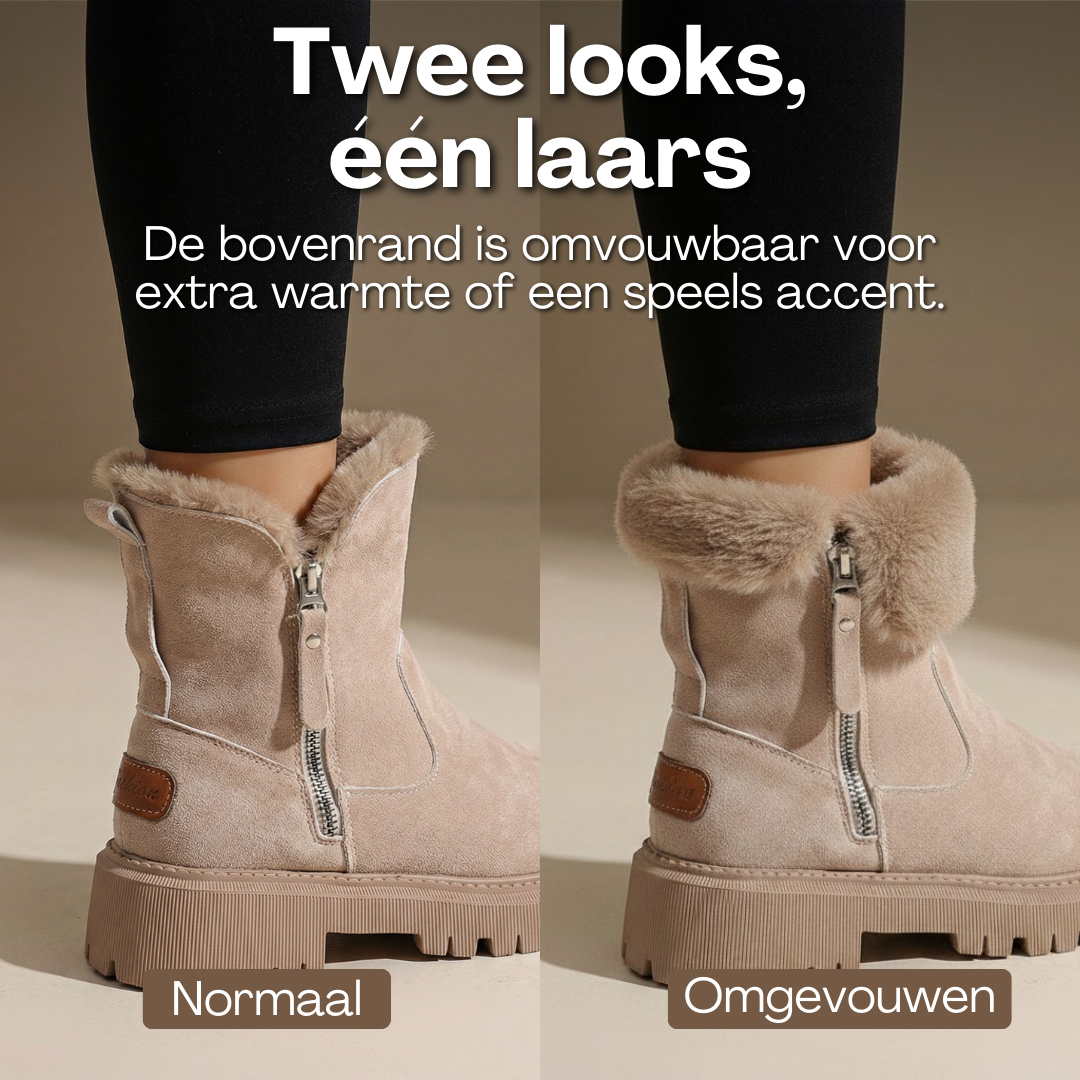 The Eira — Shearling-Lined Ankle Boot
