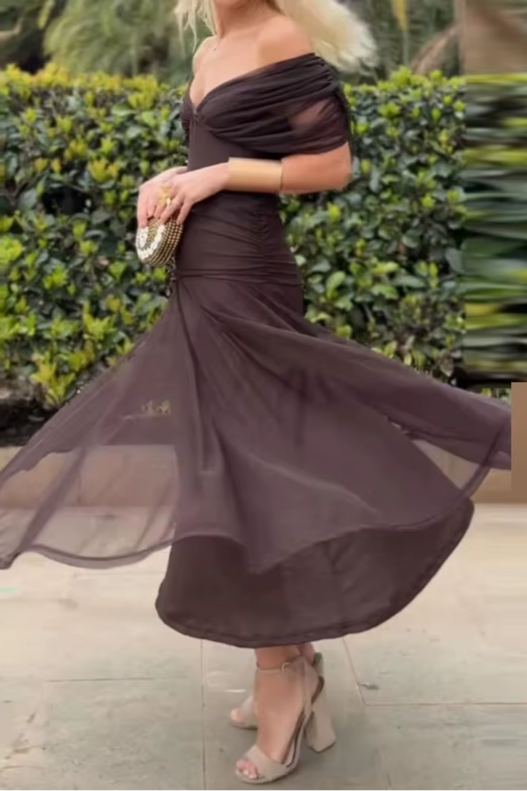 Lady™ - Robe portefeuille drapée