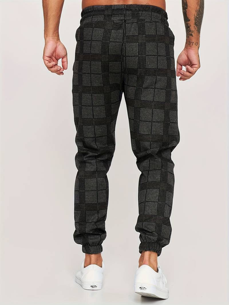 Anton Jogger — Storm Plaid