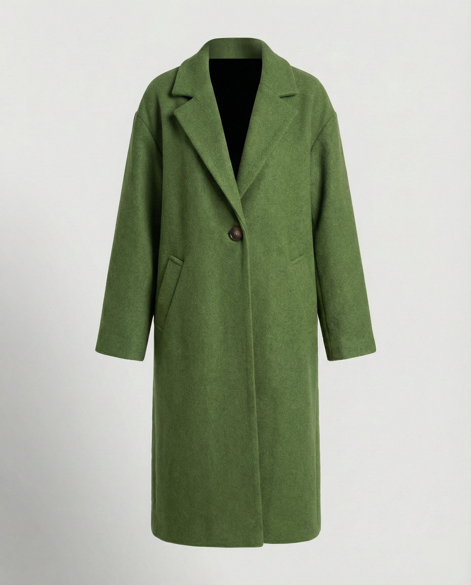 The Astrid Oversized Wool Overcoat — Multitone