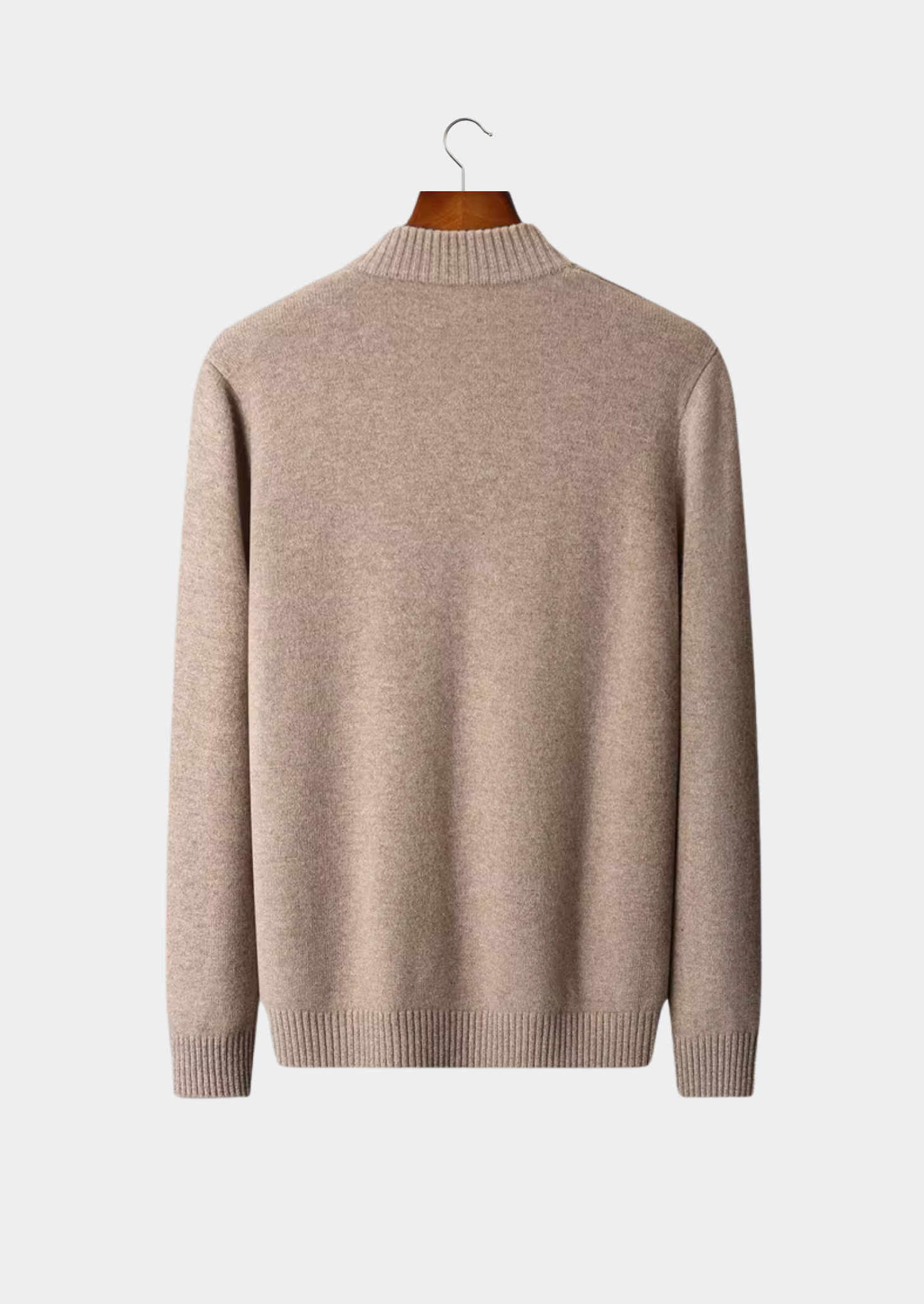 Cardigan à boutons en laine mérinos extra-fine pure tricotée