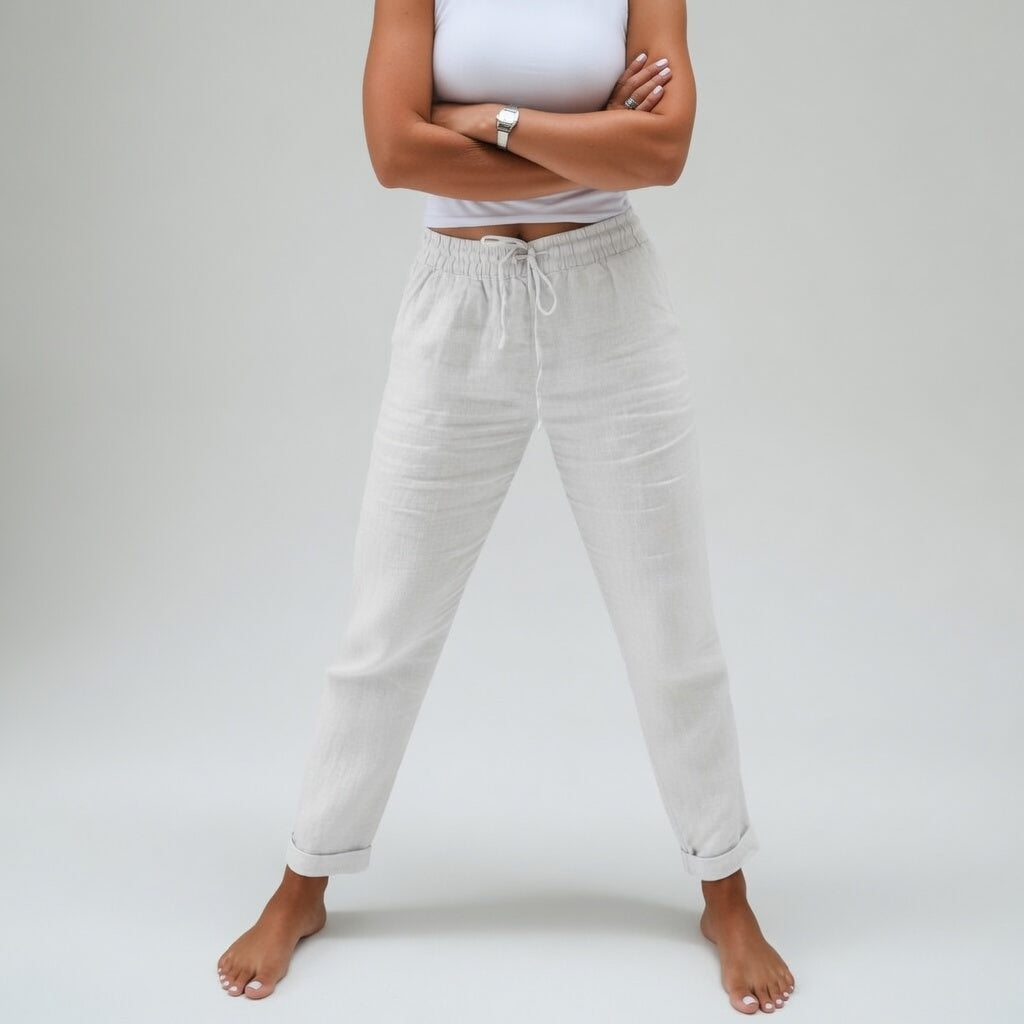 Albertine™ — Pantalon Confort Naturel Fluide en 100% Coton