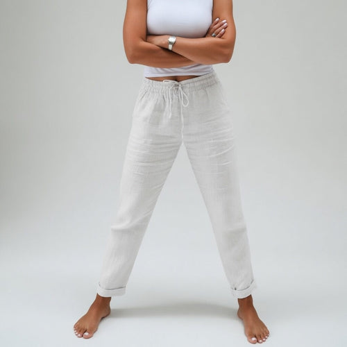 Albertine™ — Pantalon Confort Naturel Fluide en 100% Coton
