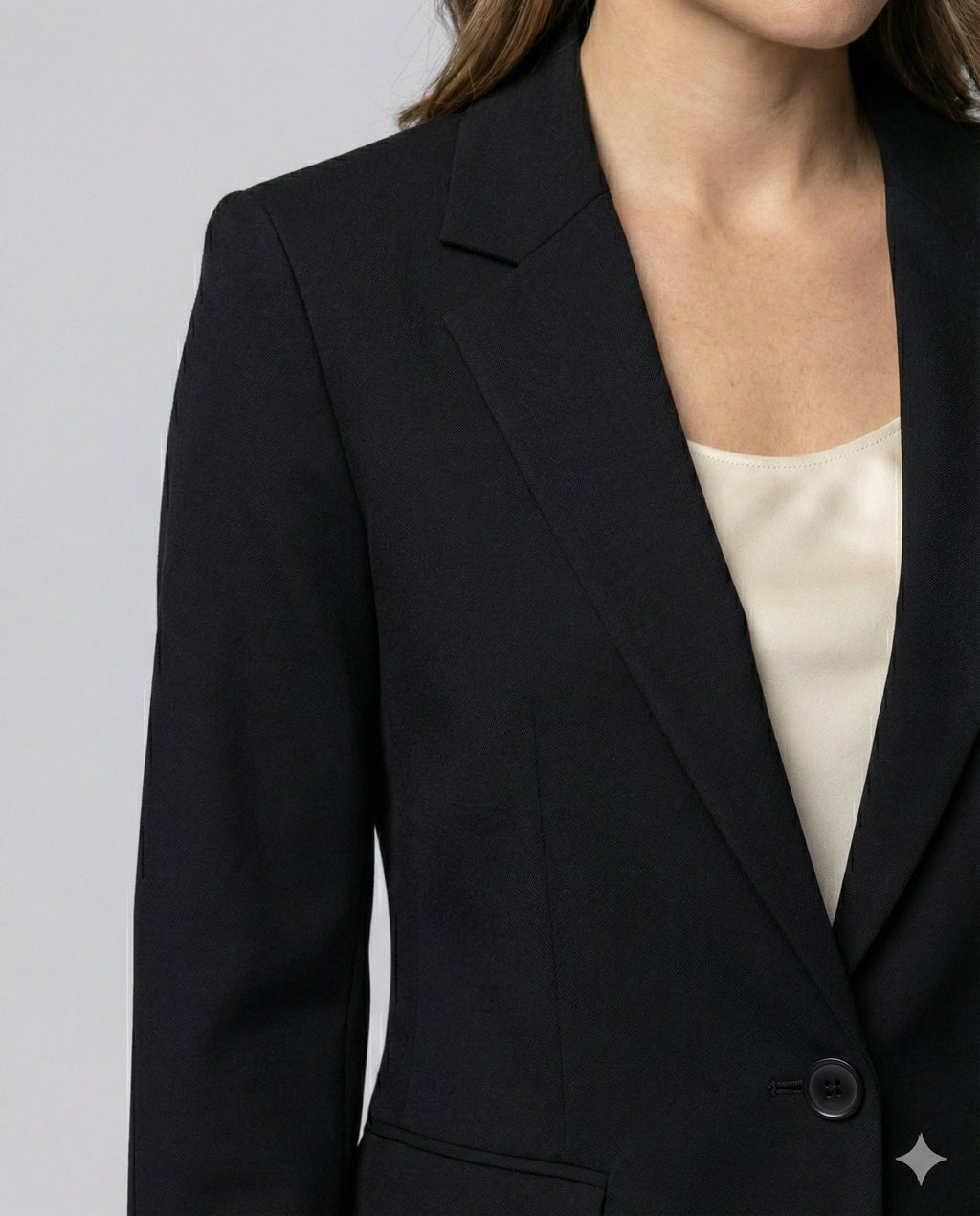 The Signe Suit — Onyx Two-Piece Set