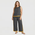 The Miko Set — Slate Cotton-Linen Duo