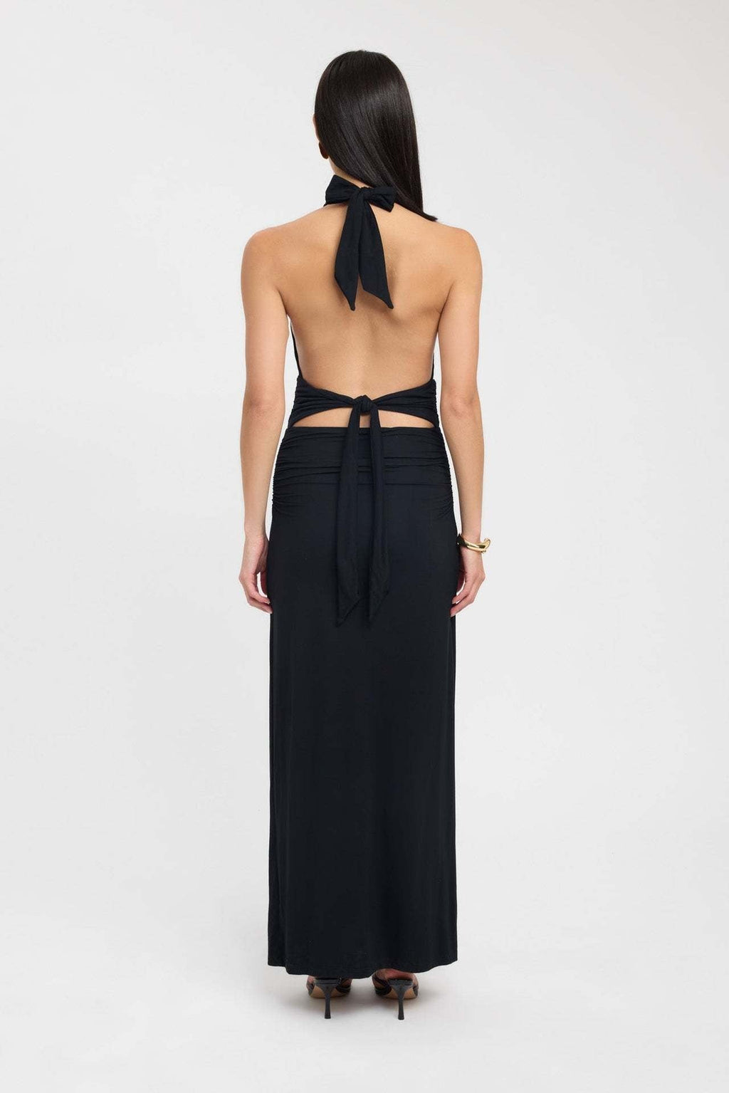 CARMEN | Robe Maxi avec Taille Froncée