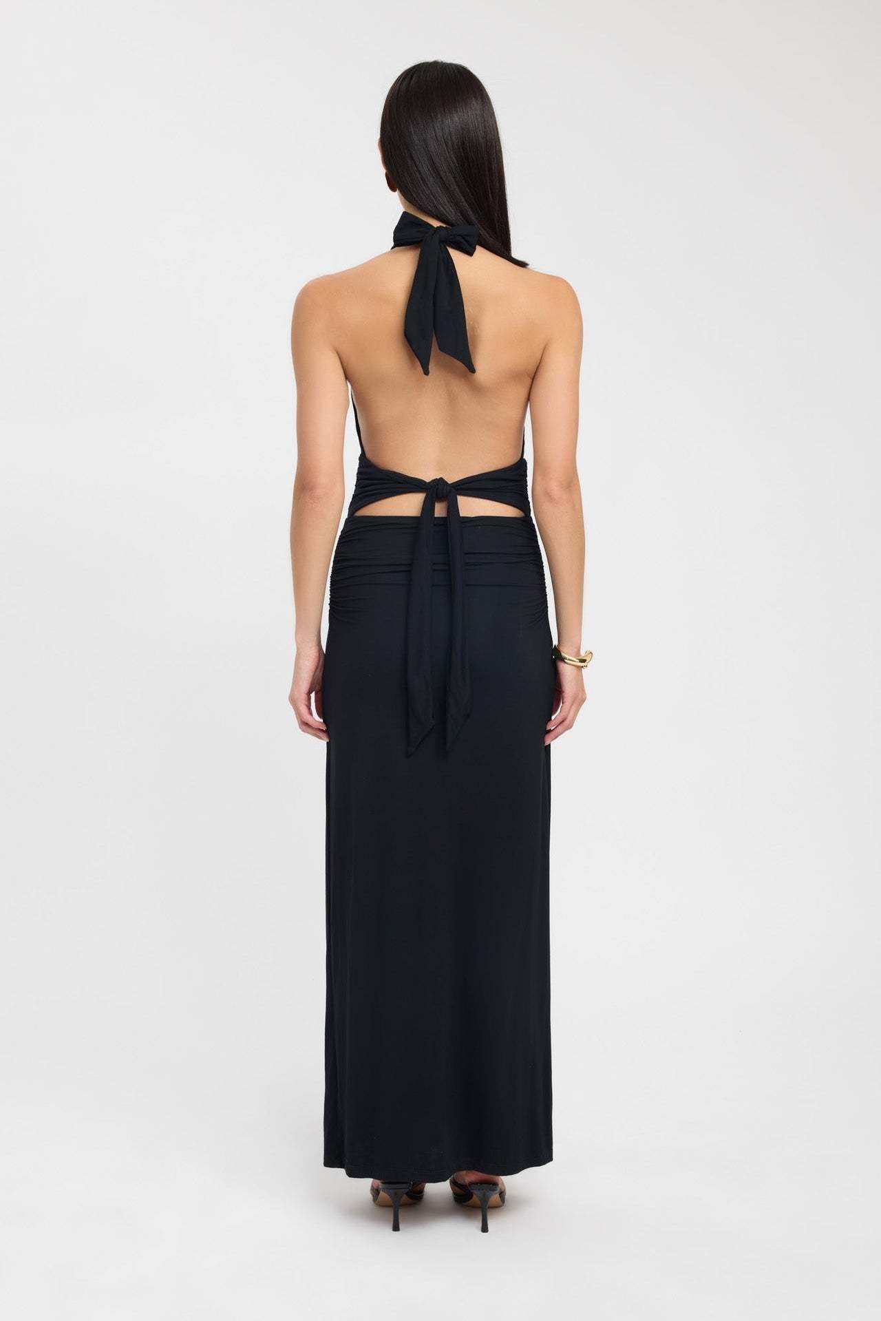 CARMEN | Robe Maxi avec Taille Froncée