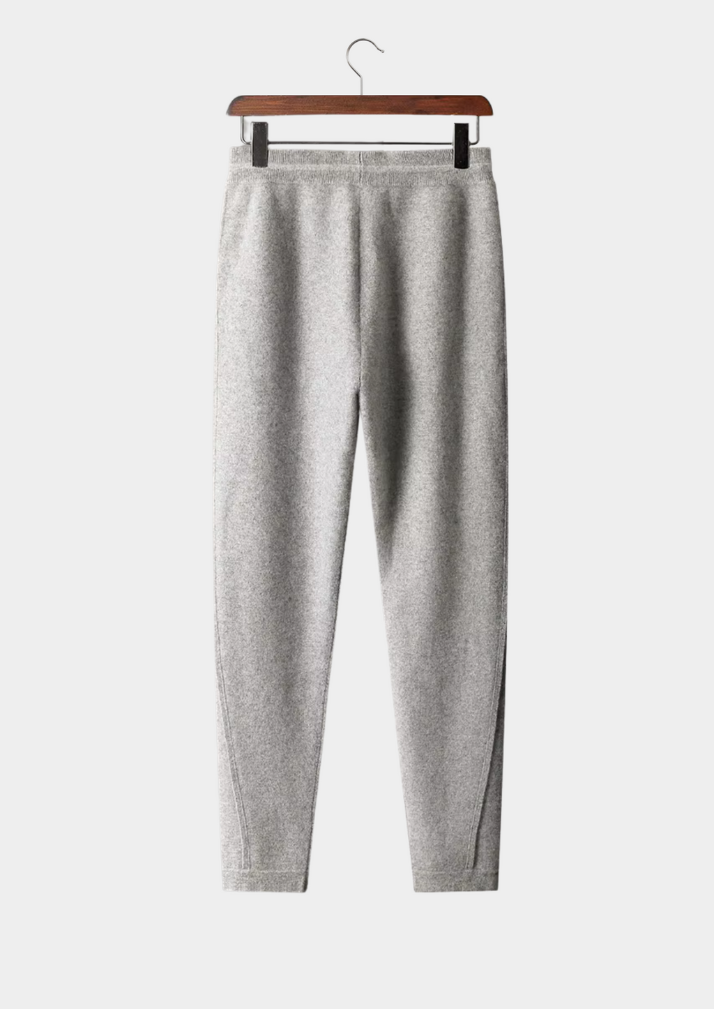 Pantalon slim en cachemire premium