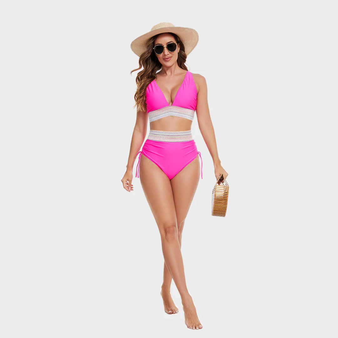 The Liora — Sculpt Crochet Bikini Set