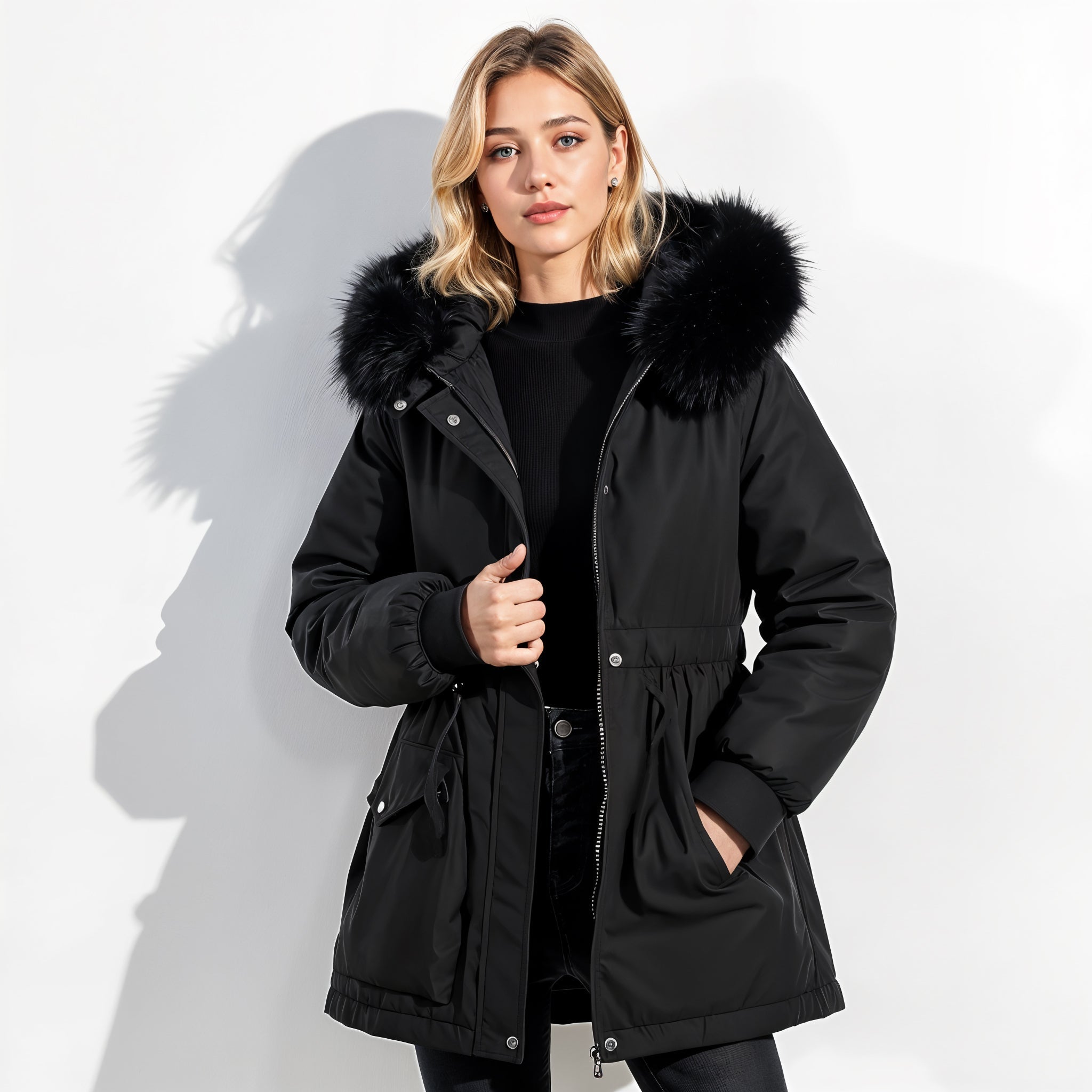 The Anouk Parka — Alpine Ivory