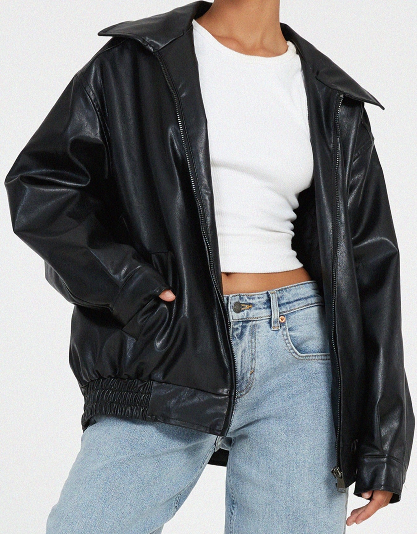 The Cael — Bitter Chocolate Oversized Jacket