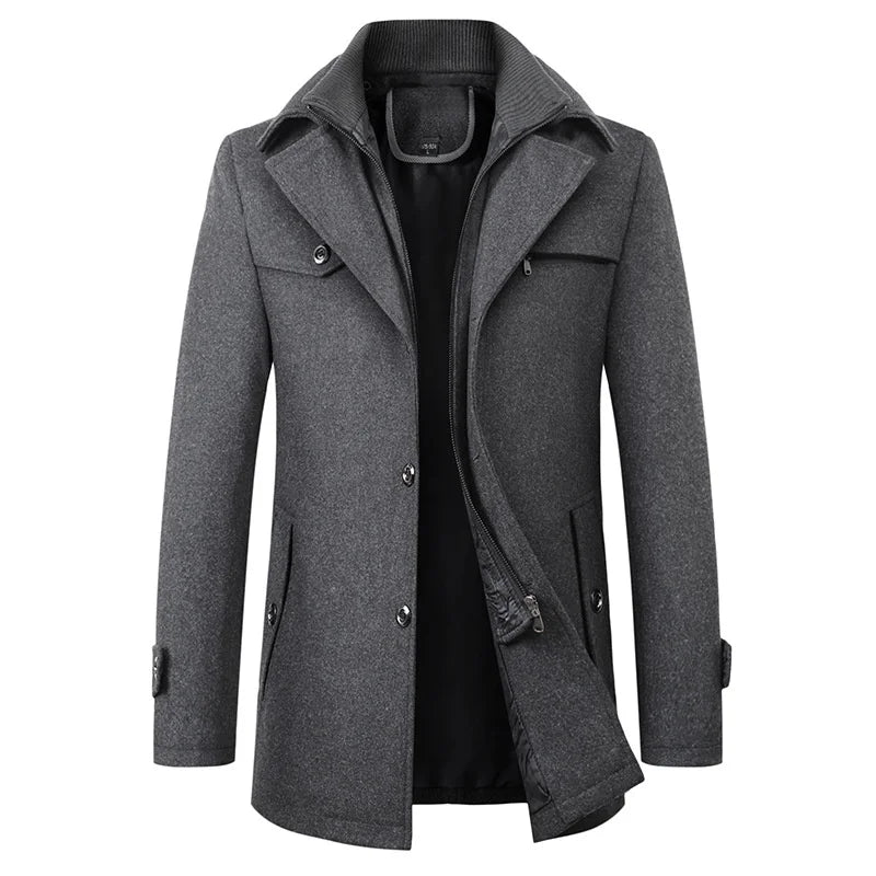 The Ondar — Graphite Weatherproof Coat