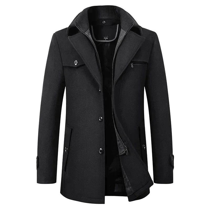 The Ondar — Graphite Weatherproof Coat