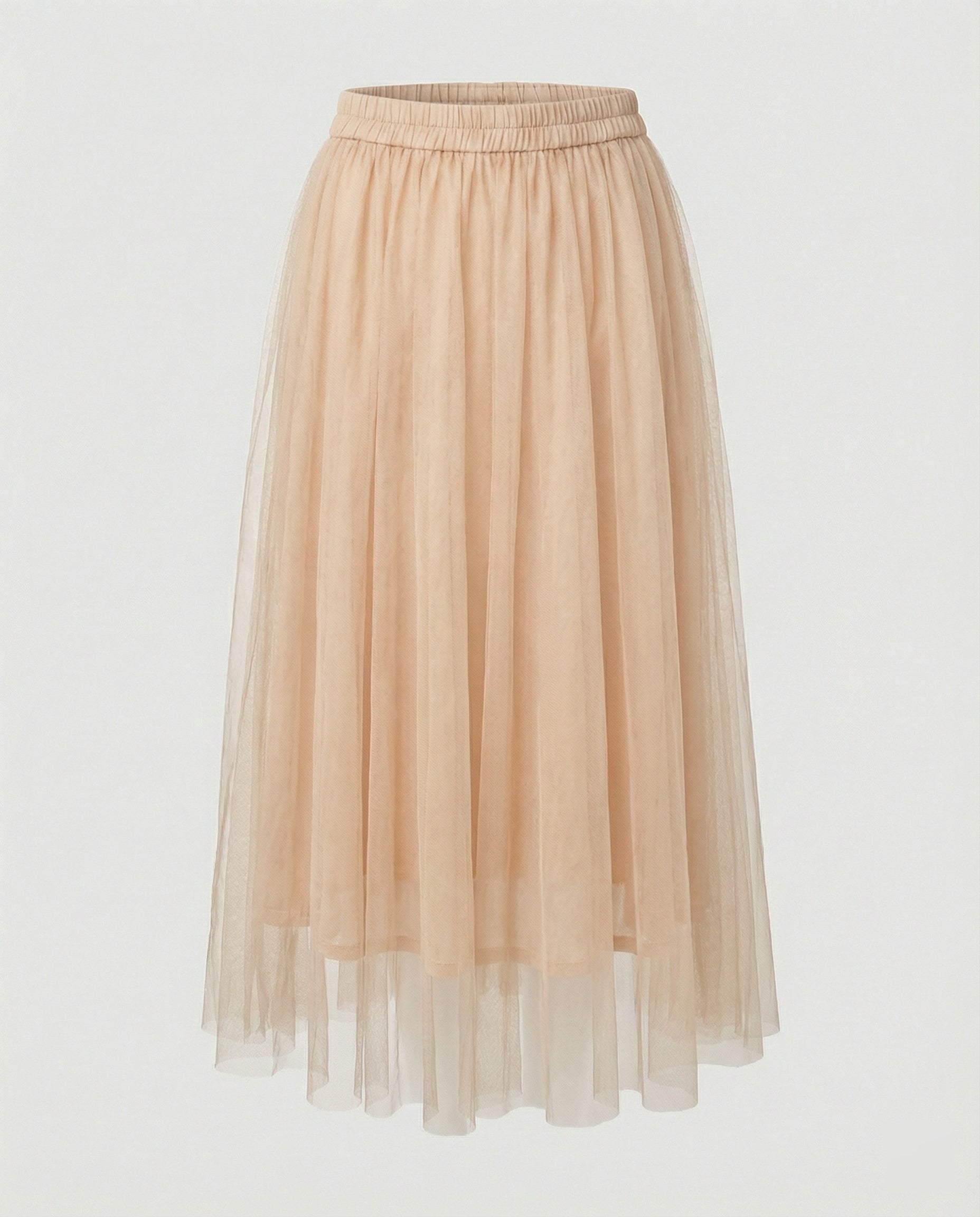 Flora Skirt — Black Tulle