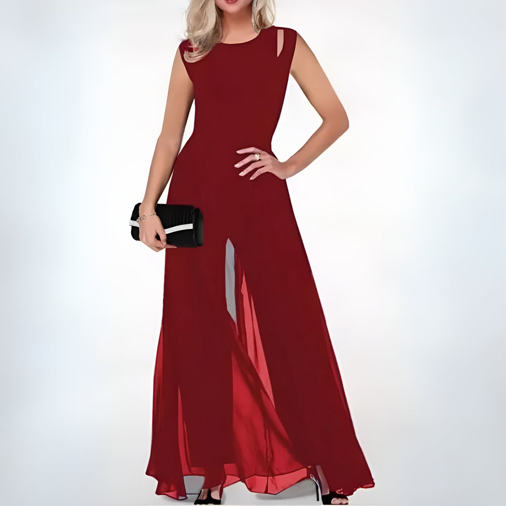 The Suri Jumpsuit — Scarlet Cutout