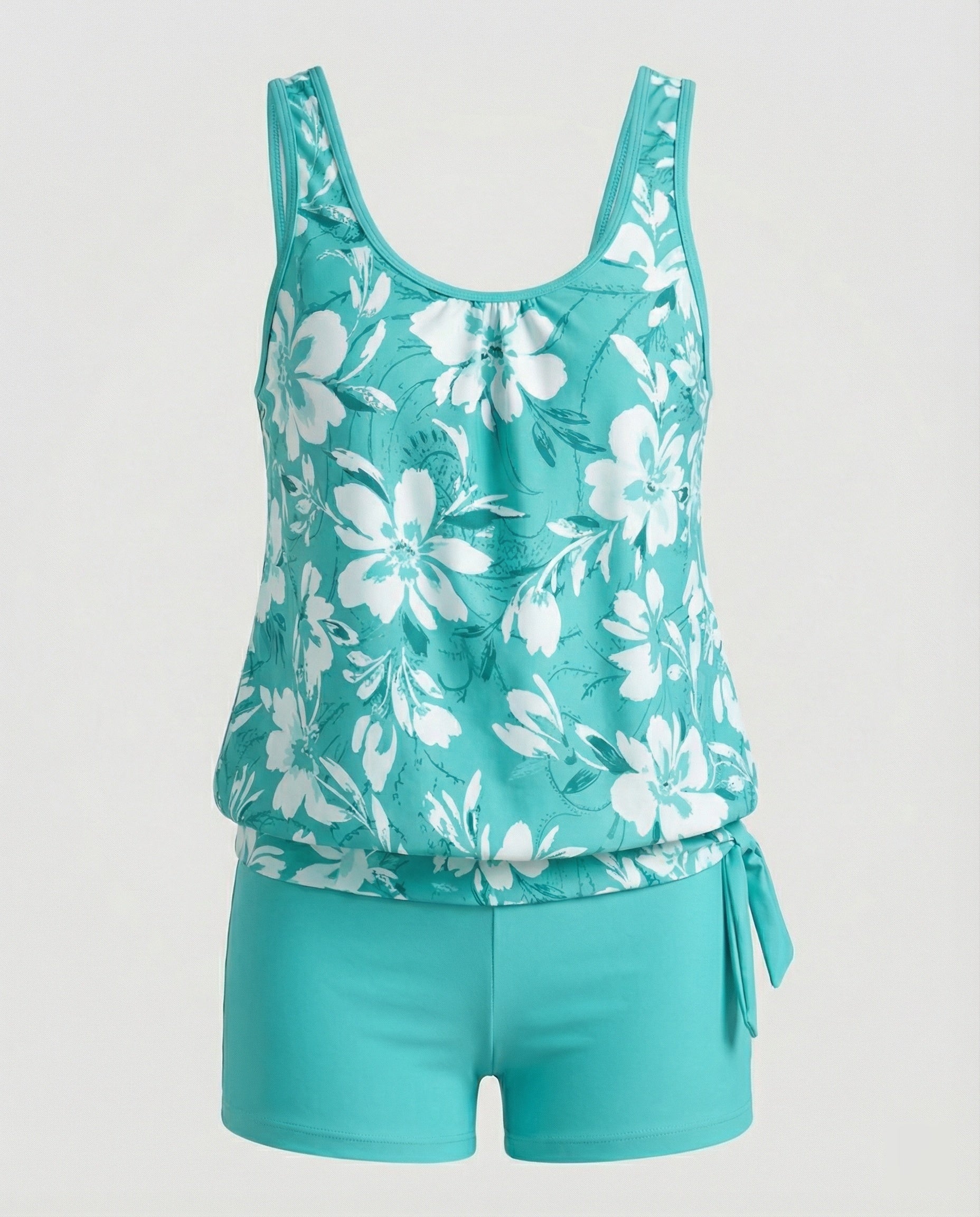 Sano Set — Driftwood Tankini & Shorts