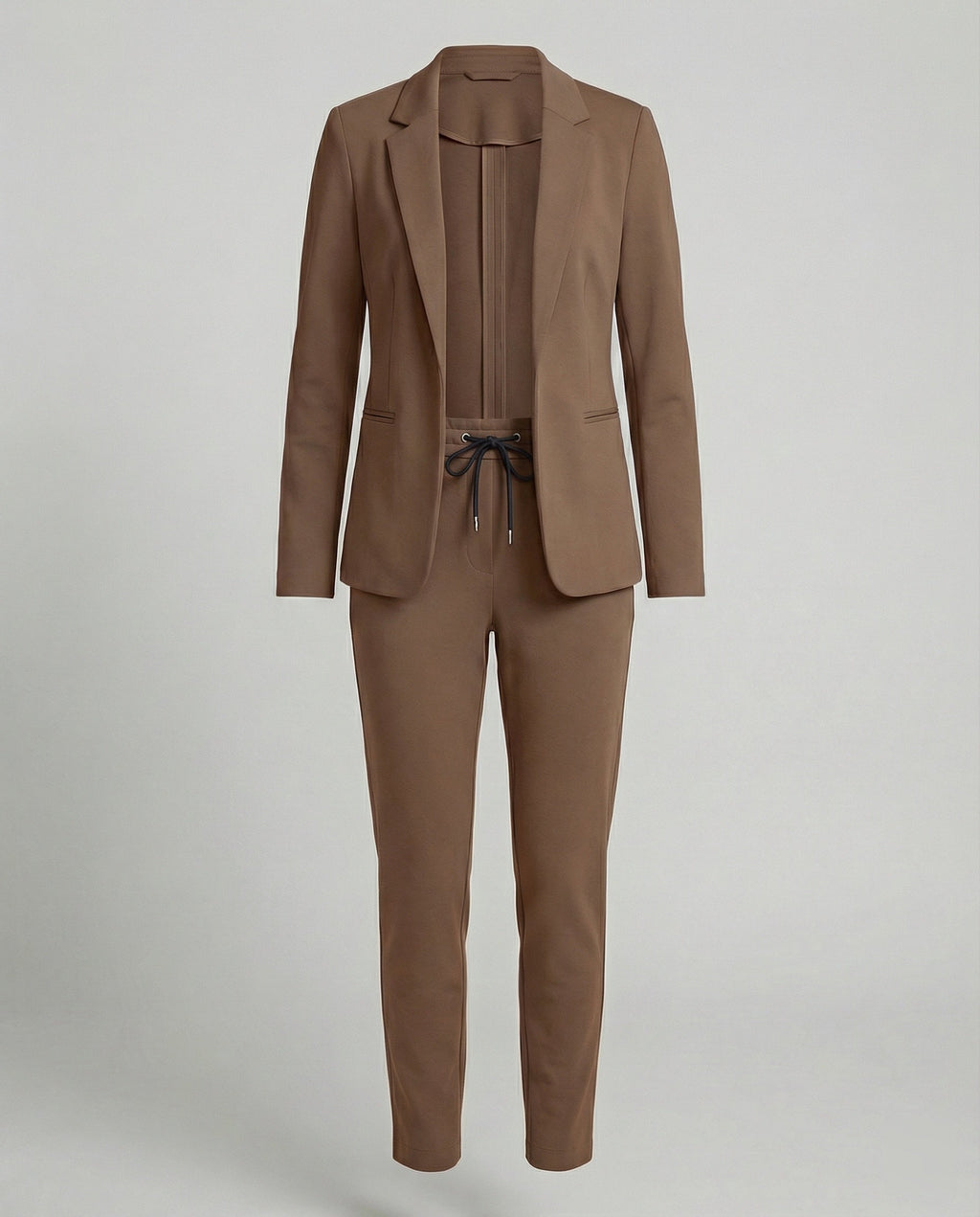 The Sable Two-Piece — Tailored Blazer & Jogger Trousers