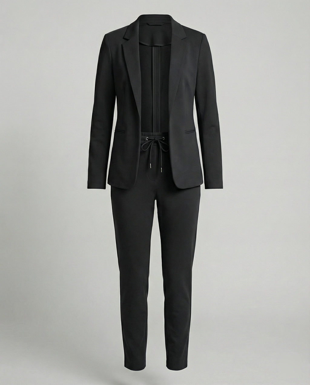 The Sable Two-Piece — Tailored Blazer & Jogger Trousers