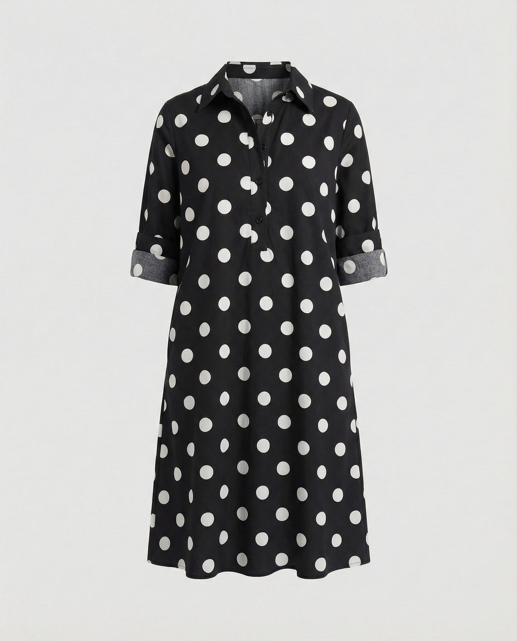 Liora Shirt Dress — Sunset Blush