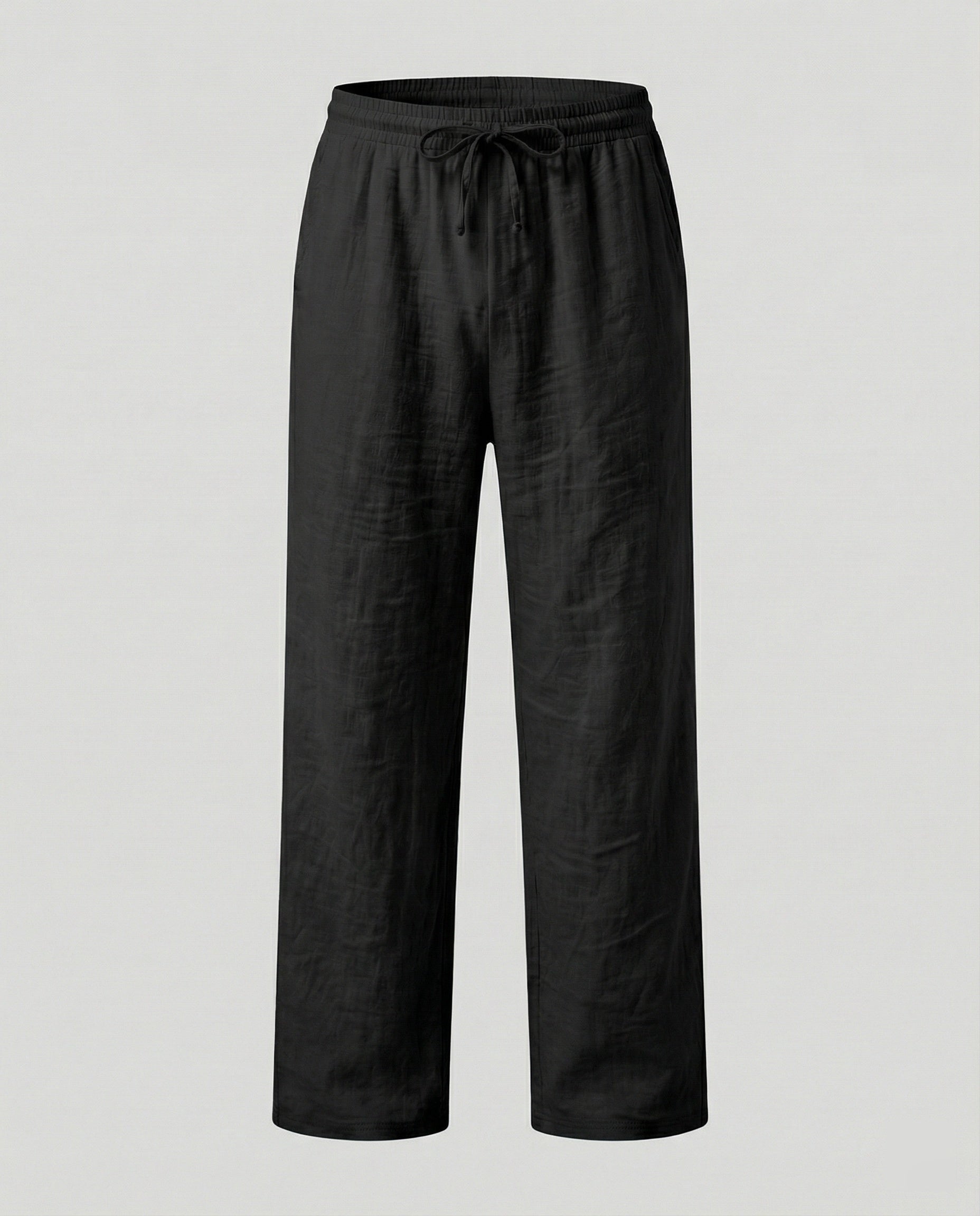 The Elian — Linen Drawstring Trousers