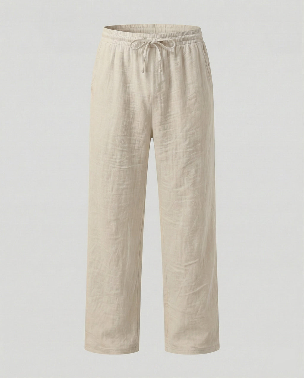 The Elian — Linen Drawstring Trousers