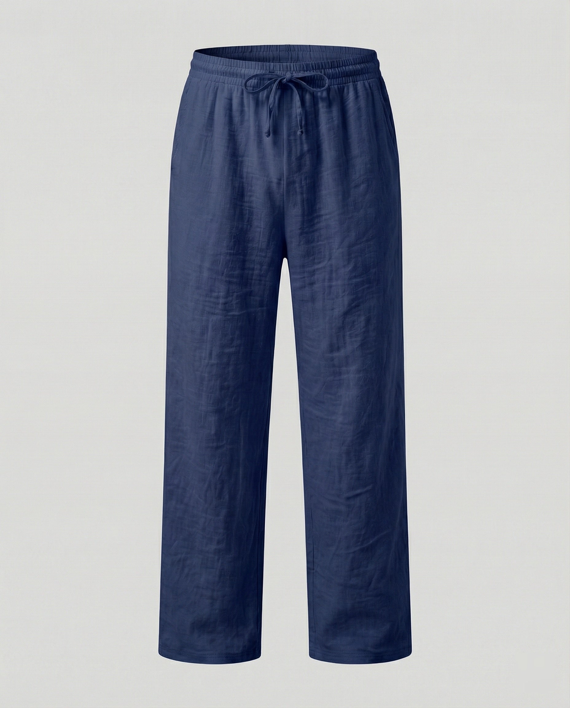 The Elian — Linen Drawstring Trousers