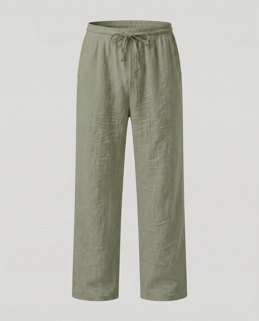 The Elian — Linen Drawstring Trousers