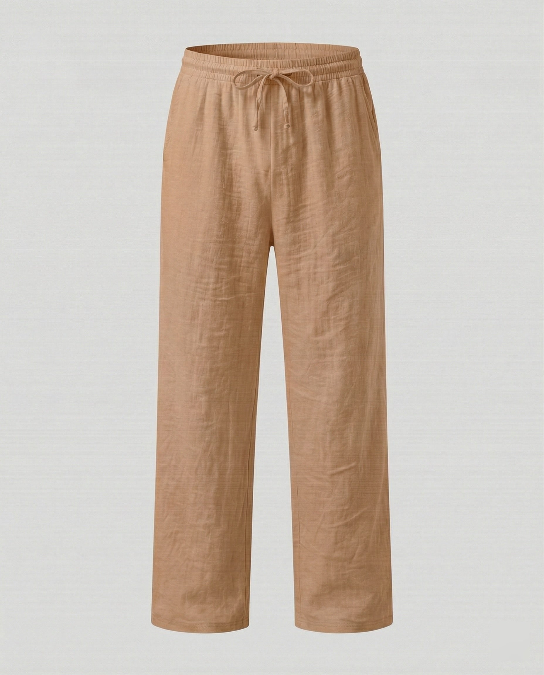 The Elian — Linen Drawstring Trousers