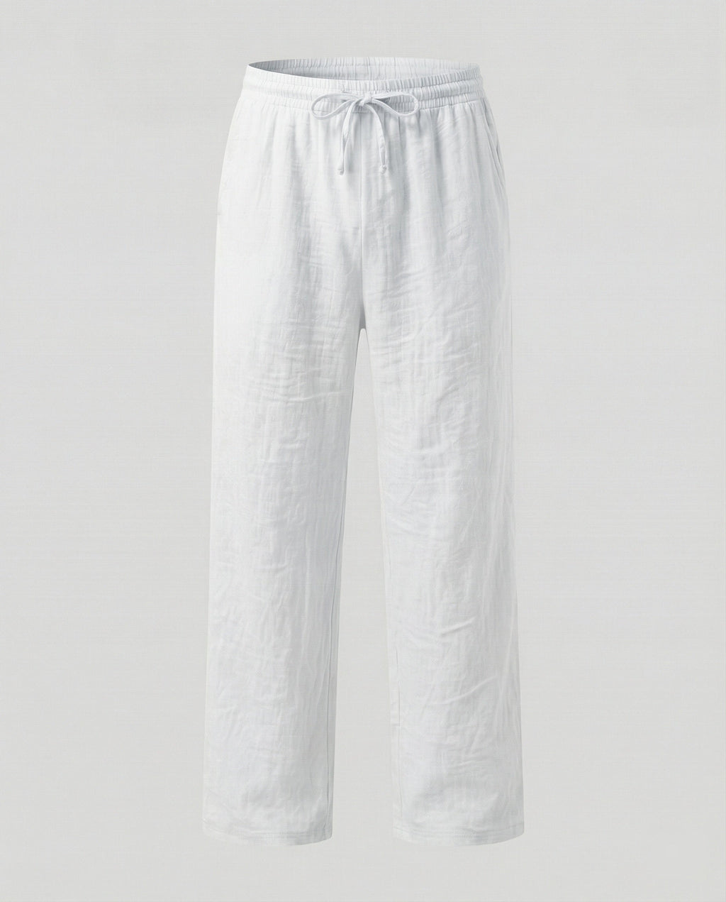 The Elian — Linen Drawstring Trousers