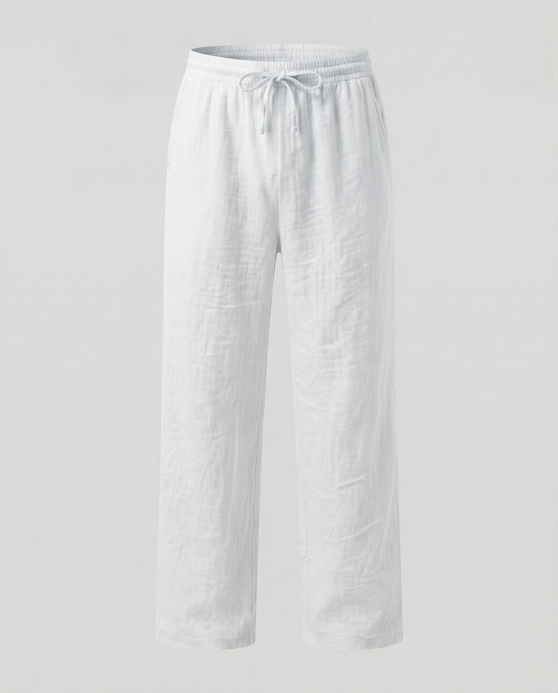 The Elian — Linen Drawstring Trousers