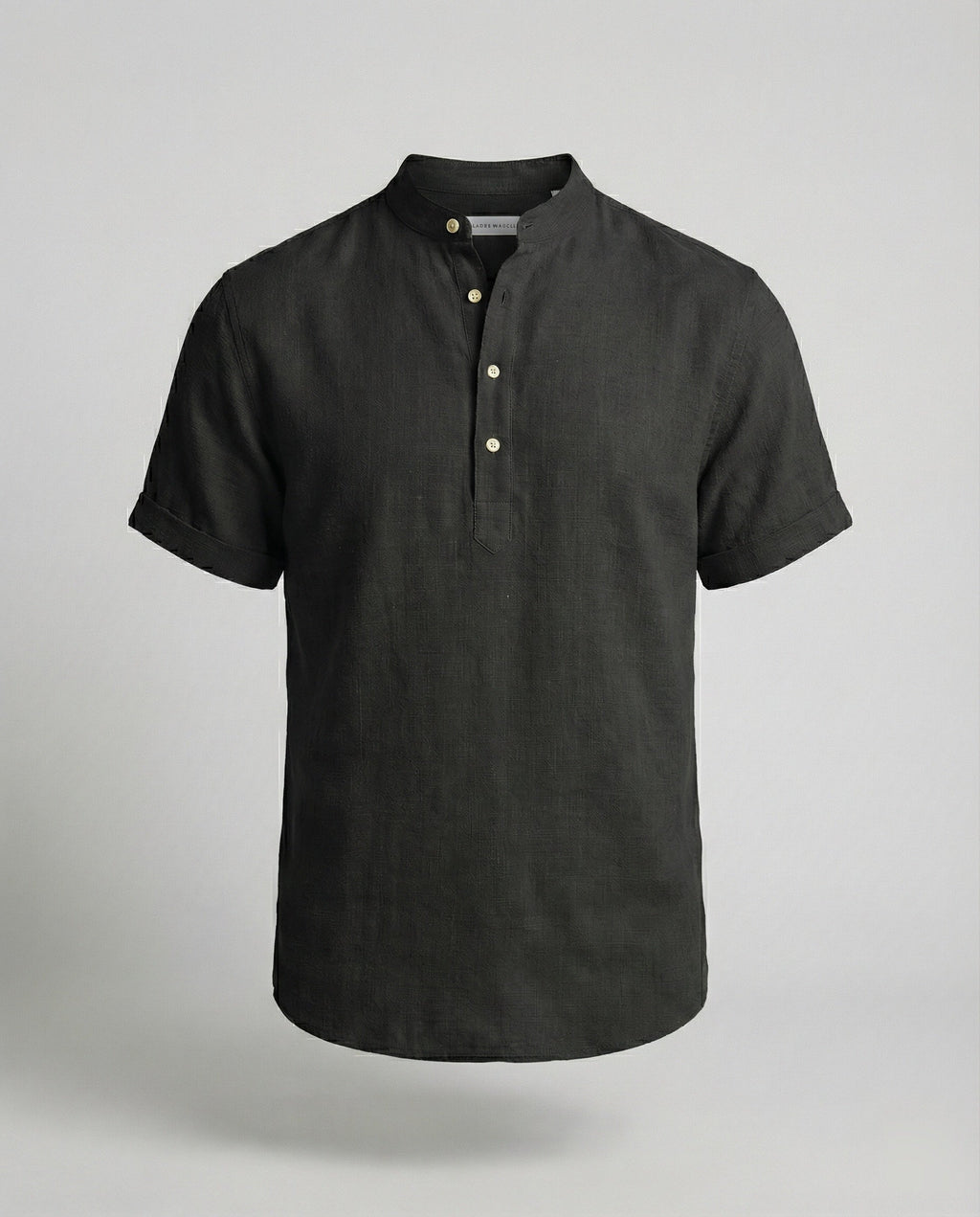 The Soren V-Neck Polo — Blush