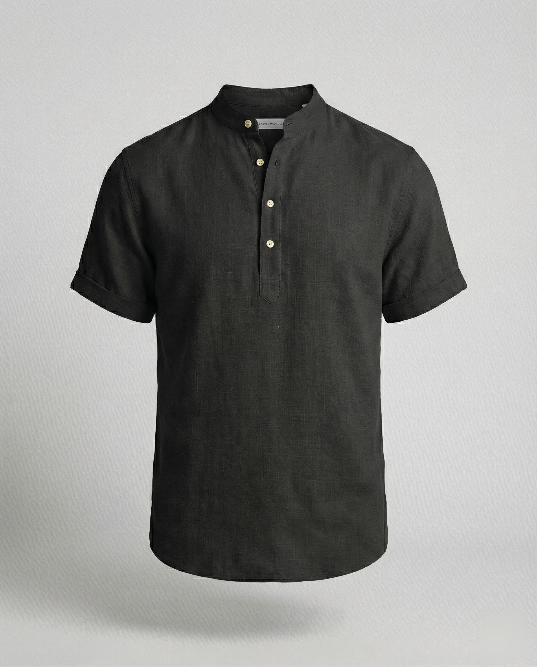 The Soren V-Neck Polo — Blush